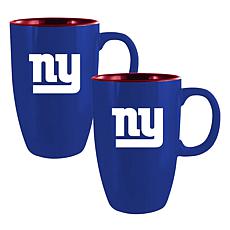 Memory Company NFL Giants 20oz Ceramic Team Tall Mug 2-Pack