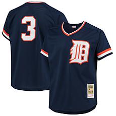 Men' s Mitchell & Ness Alan Trammell Navy Detroit Tigers 1984 Authe...