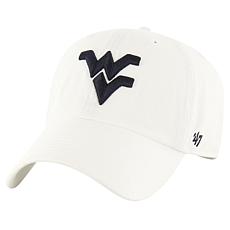 Men's '47 White West Virginia Mountaineers Clean Up Adjustable Hat