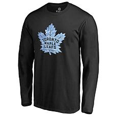 Men's Black Toronto Maple Leafs Pond Hockey Long Sleeve T-Shirt