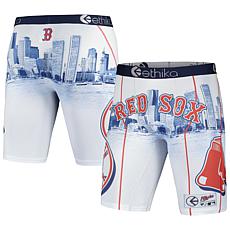 Men's Ethika  White Boston Red Sox Jerseyscape Boxer Briefs