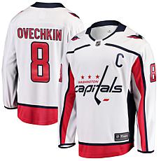 Men's Fanatics Alexander Ovechkin White Washington Capitals Breakaw...