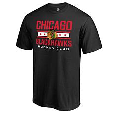 Men's Fanatics Black Chicago Blackhawks Hometown Collection Local T...