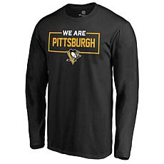 Men's Fanatics Black Pittsburgh Penguins Iconic Collection We Are L...