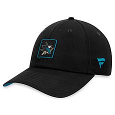Men's Fanatics  Black San Jose Sharks Authentic Pro Rink Adjustable...