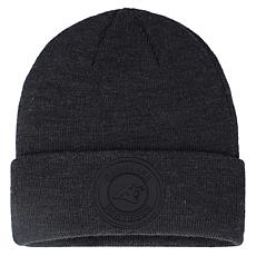 Men's Fanatics Branded Black Carolina Panthers Blackout Cuffed Knit...