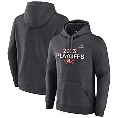 Men's Fanatics  Heather Charcoal San Francisco 49ers 2023 NFL Playo...