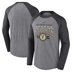 Men's Fanatics Heather Gray Vegas Golden Knights 2024 NHL Winter Cl...