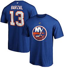 Men's Fanatics Mathew Barzal Royal New York Islanders Team Authenti...