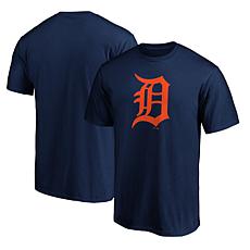 Men's Fanatics Navy Detroit Tigers Official Logo T-Shirt