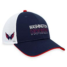 Men's Fanatics  Navy Washington Capitals Authentic Pro Rink Trucker...