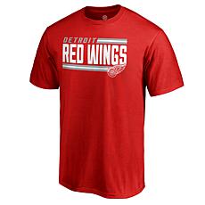 Men's Fanatics Red Detroit Red Wings Iconic Collection On Side Stri...