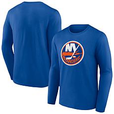 Men's Fanatics Royal New York Islanders Primary Logo Team Long Slee...