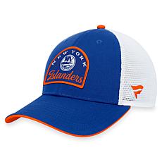 Men's Fanatics Royal/White New York Islanders Fundamental Adjustabl...