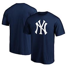 Men's Navy New York Yankees Team Color Primary Logo 2 T-Shirt