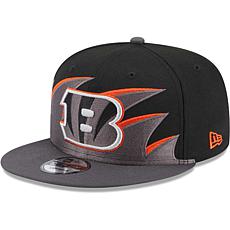 Youth New Era Black Cincinnati Bengals Main B-Dub 9FORTY Adjustable Hat