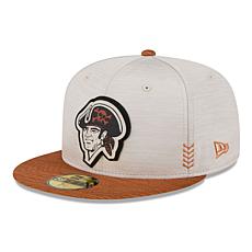 Men's New Era Stone/Brown Pittsburgh Pirates 2024 Clubhouse 59FIFTY...