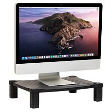 Mind Reader 'Guide ' Adjustable Plastic Monitor/Laptop Stand - Black