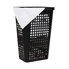 Mind Reader Slim Tapered Laundry Hamper with Ventilation