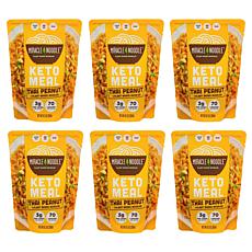 Miracle Noodle 6-pack Thai Peanut Keto-Friendly Meals Auto-Ship®