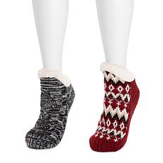 Muk Luks Women's 2-pk. Short Cabin Sock