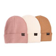 Muk Luks Women's 3 Pack Beanie