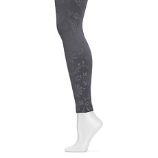MUK LUKS Women's Embossed Fleece-Lined Legging