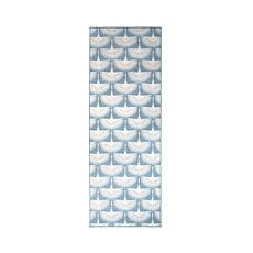 My Magic Carpet Genevieve Gorder Flock 2.5'x7' Rug - Colfax Blue 
