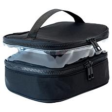 MyTagAlongs Cosmetic Train Case with Clear Window