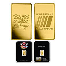 NASCAR Racing Half Gram 99.99% Gold Bar