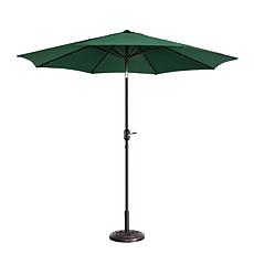 Nature Spring 9' Patio Auto Tilt Umbrella - Green