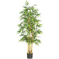 Nearly Natural 64" Bamboo Silk Tree