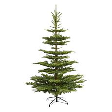 Nearly Natural 7.5 Ft. Layered Washington Spruce Christmas Tree