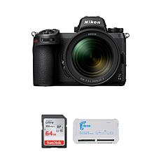 Nikon Z 6II Mirrorless Digital Camera 24-70mm f/4 Lens Kit Bundle