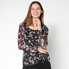 NL Long Sleeve Mesh Top
