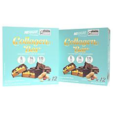 No Sugar Company 6 x 4ct Collagen Bar Cookie Dough