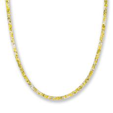 Nomination Italy Sterling Silver Multicolor Stone Mesh Necklace