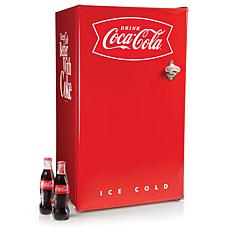 Nostalgia CRF32CK 3.2 Cu. Ft. Coke Refrigerator - Red