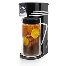 Nostalgia Iced Coffee & Tea Brewing System with Plastic Pitcher