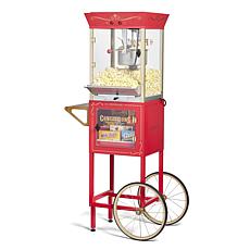 Nostalgia Vintage New 10oz Professional Popcorn & Concession Cart