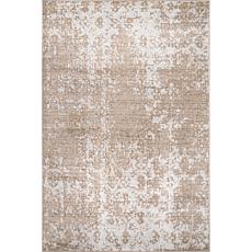 nuLOOM 5' x 7' 6" Beige Deedra Modern Abstract Area Rug 