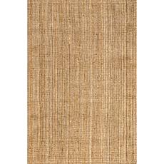 nuLOOM Ashli Solid Farmhouse Jute 3' x 5' Area Rug 