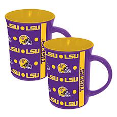 Official College Team Spirit 15oz Ceramic Mug 2-Pack