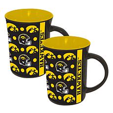 Official College Team Spirit 15oz Ceramic Mug 2-Pack
