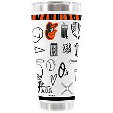 Official MLB 30oz Stainless Steel Tumbler Orioles