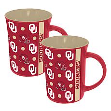 Officially Licensed College Team Spirit 15oz Ceramic Mug 2-pack
