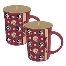 Officially Licensed College Team Spirit 15oz Ceramic Mug 2-pack