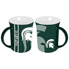Officially Licensed College Team Spirit 15oz Ceramic Mug 2pc Michigan
