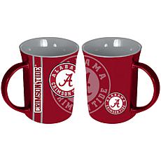 Officially Licensed College Team Spirit 15oz Ceramic Mug 2pk Alabama