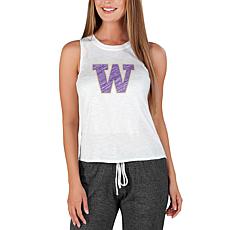 Officially Licensed Concepts Sport Gable Ladies Knit Tank - Washington